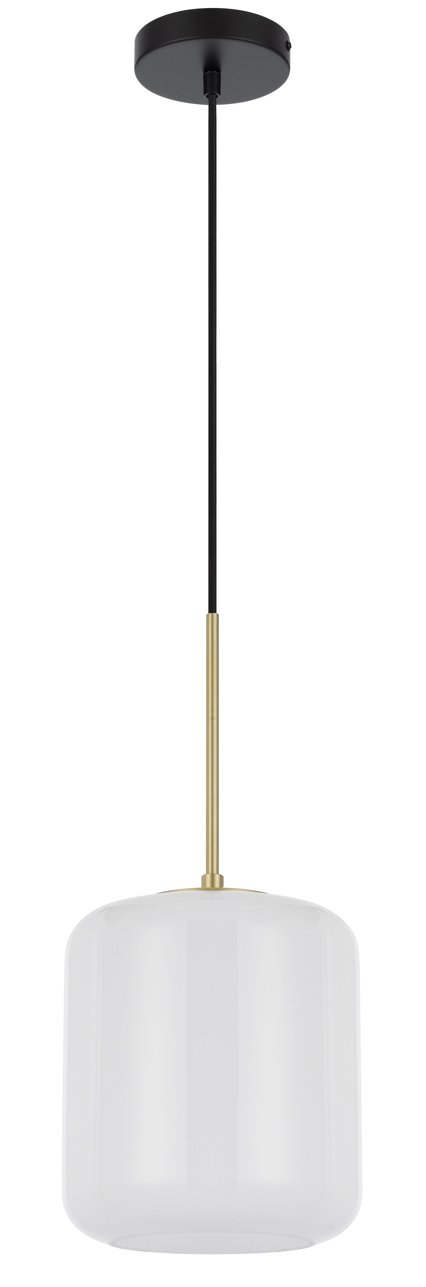 TFS SMALL PENDANT 25wE27max D:210 H:230 cab:2m BRASS MATT/OPAL