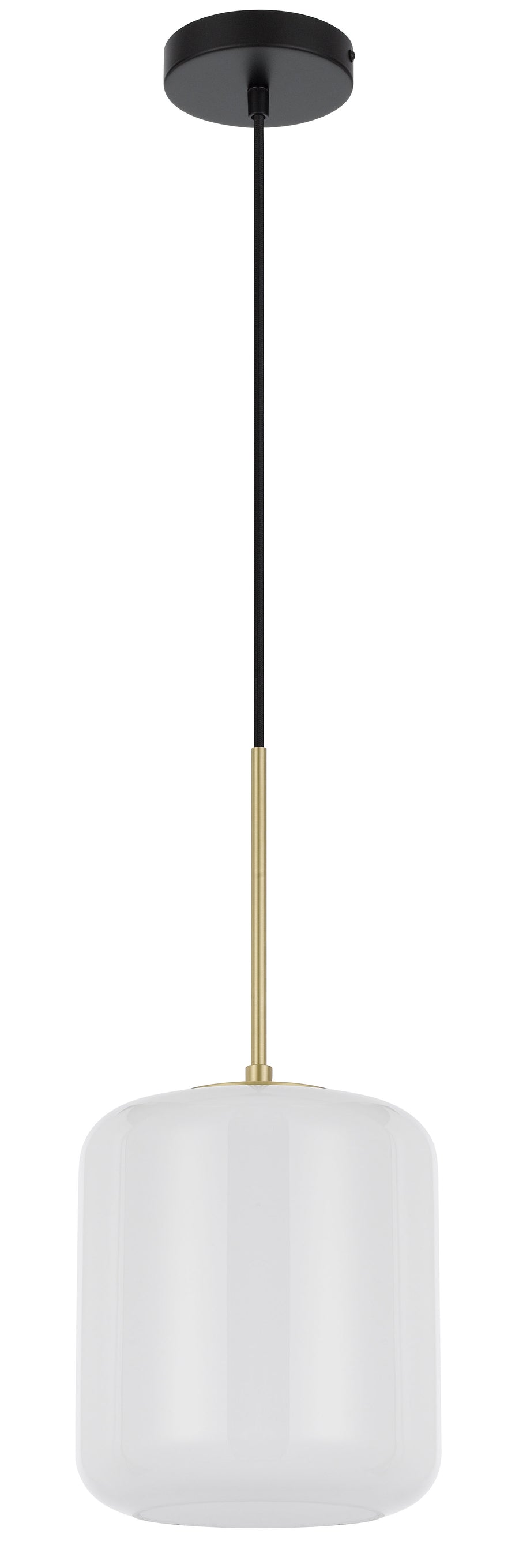 TFS SMALL PENDANT 25wE27max D:210 H:230 cab:2m BRASS MATT/OPAL