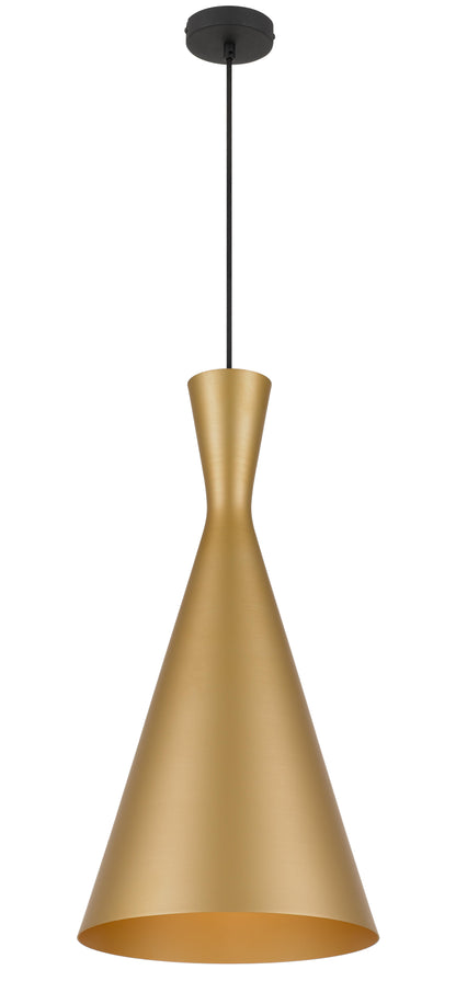 TFS 30 PENDANT 25wE27max D305 H605 + 2 TEX GOLD BRUSHED (BLACK)