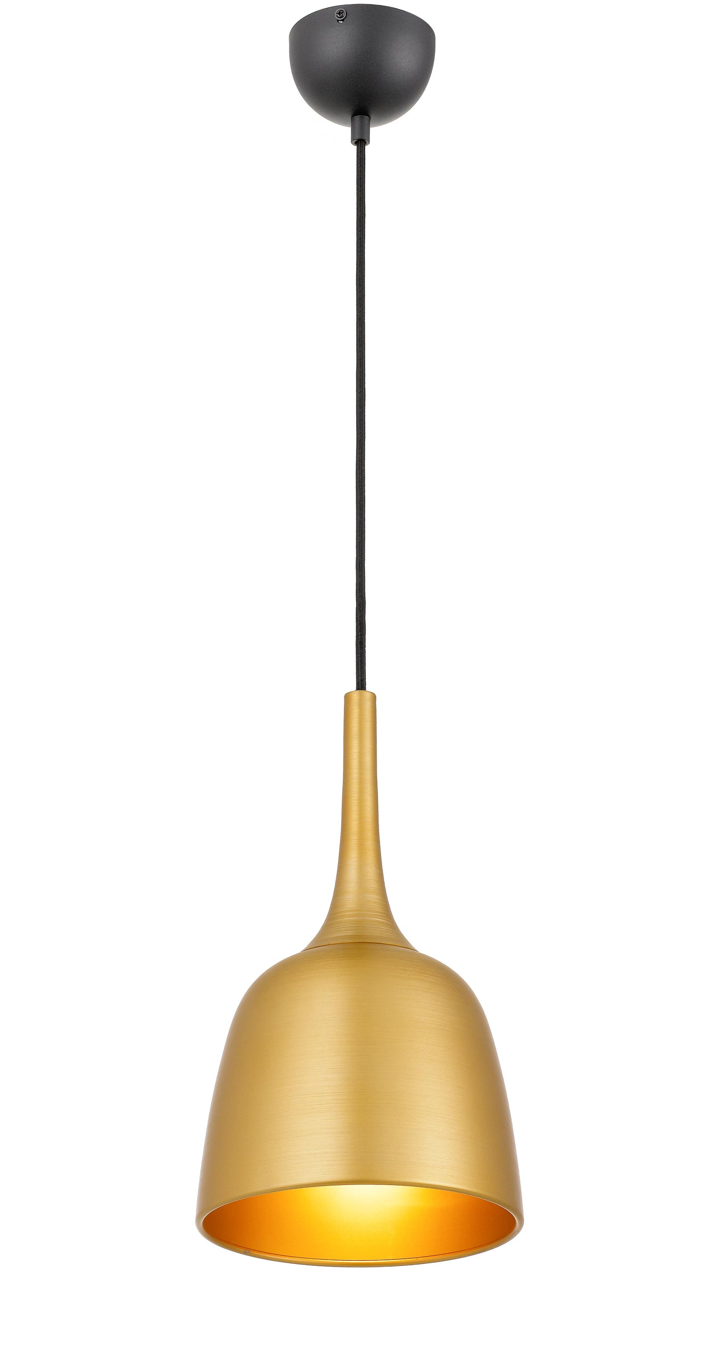 TFS 20 PENDANT 25wE27max D200 H360 + 1.5 TEX GOLD BRUSHED (BLACK)
