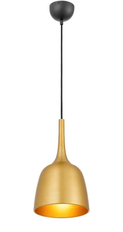 TFS 20 PENDANT 25wE27max D200 H360 + 1.5 TEX GOLD BRUSHED (BLACK)