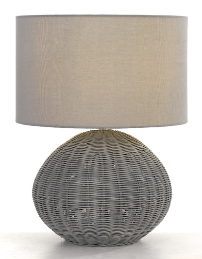 TFS 38 TABLE LAMP 25wE27max D 380 H 495 GREY
