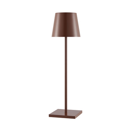TFS RECHARGEABLE TABLE LAMP 3wLED D108 H380 IP54 1.5M 3000 K 300LM 2X2000mah BROWN SATIN