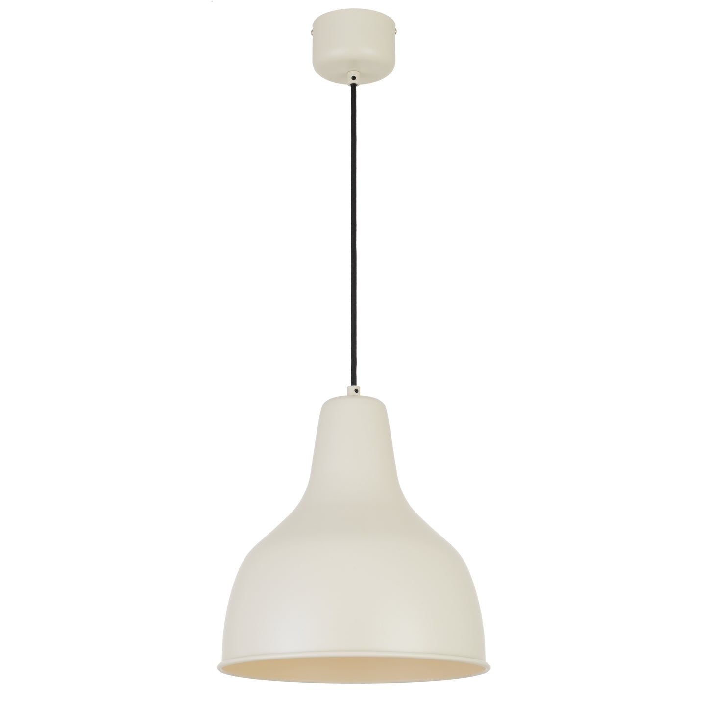 TFS 30 PENDANT 25wE27max D:300 H:330 TEX:2M BEIGE SATIN RAL1013