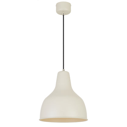TFS 30 PENDANT 25wE27max D:300 H:330 TEX:2M BEIGE SATIN RAL1013