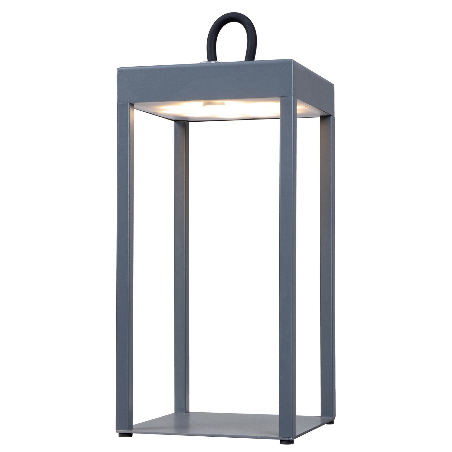 Altoform TFS RECHARGEABLE TL 3wLED L:130 W:130 H:300 IP54 USB1M 2X2000mah 3000K GREY