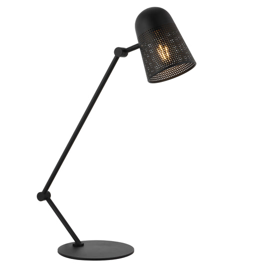 TFS TABLE LAMP 25wE27 max D200 H650 INLINE SWITCH BLACK