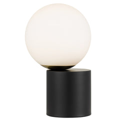 TFS TOUCH TABLE LAMP 5wE14 3000K D150 H250 3000K NON-DIM BLACK/OPAL MATT