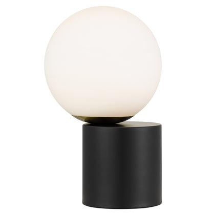 TFS TOUCH TABLE LAMP 5wE14 3000K D150 H250 3000K NON-DIM BLACK/OPAL MATT