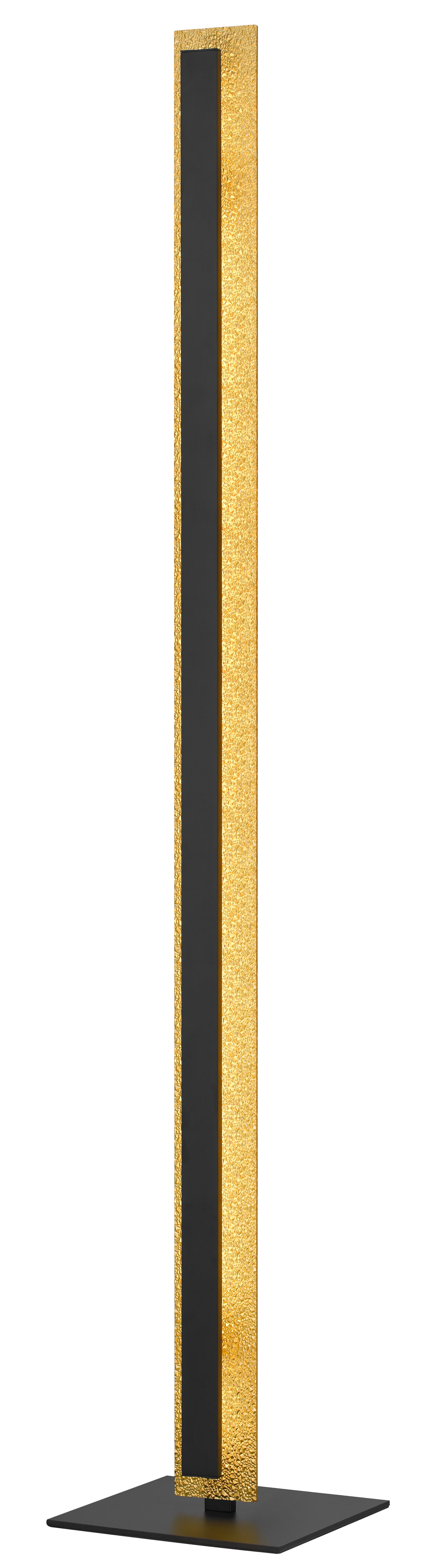 TFS FLOOR LAMP 30W LED DIM H:1320 D:230 GOLD ACRYLIC 3000K 2400Lm