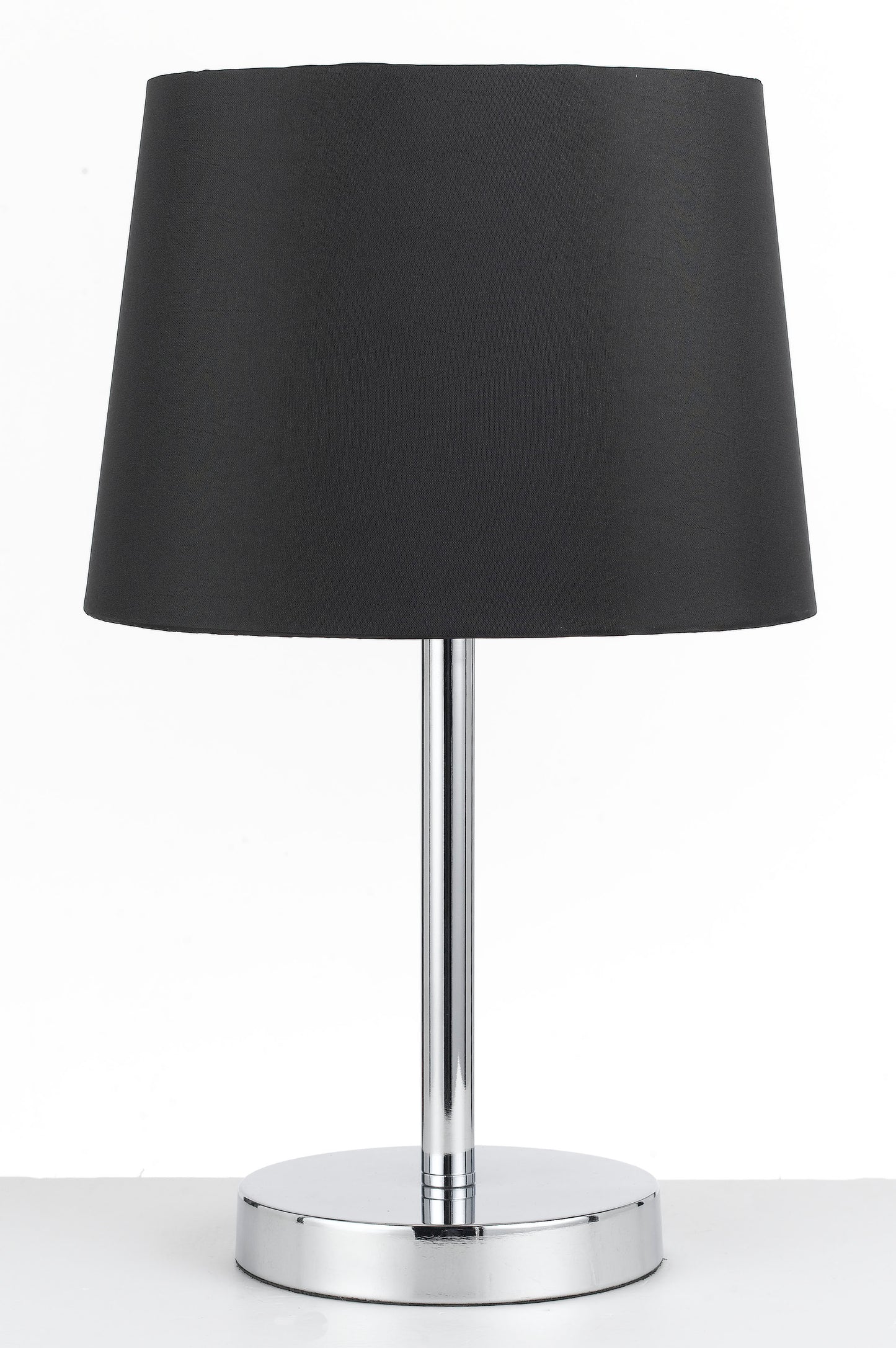 TFS TABLE LAMP 40wE27max H:400 x 250 BLACK / CHROME