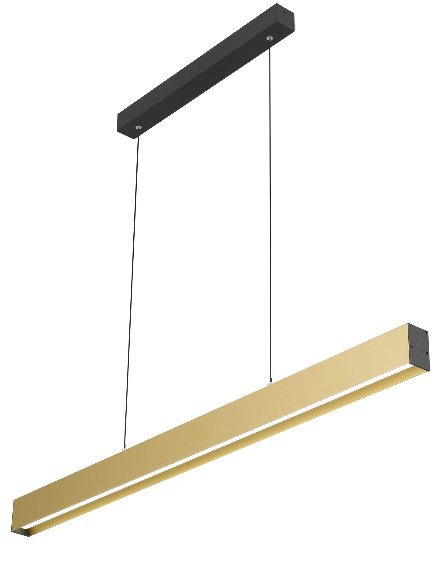 TFS 120 PENDANT 40wLED TUYA L:1200H:50W:75 GOLD/BLACK 2800Lm CAB:2m