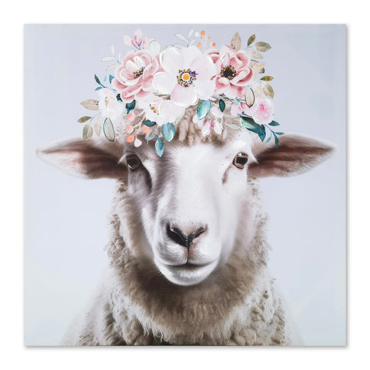 Sheep Hand Painting Picture