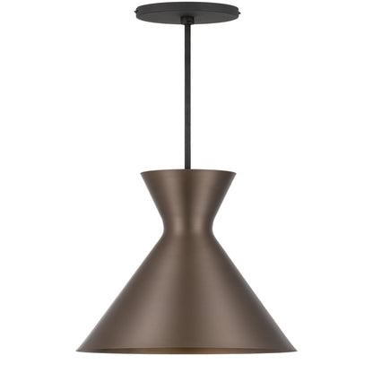 Zanolux TFS 20 PENDANT 25wE27max D200 H440 + 2 TEX BRONZE BRUSHED (BLACK)