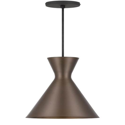 Zanolux TFS 20 PENDANT 25wE27max D200 H440 + 2 TEX BRONZE BRUSHED (BLACK)