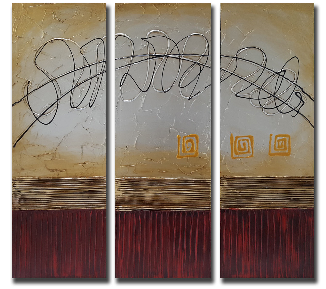 Abstract Hand Painting