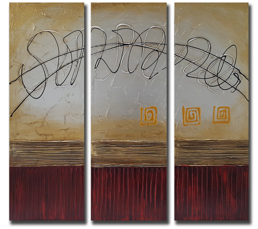 Abstract Hand Painting