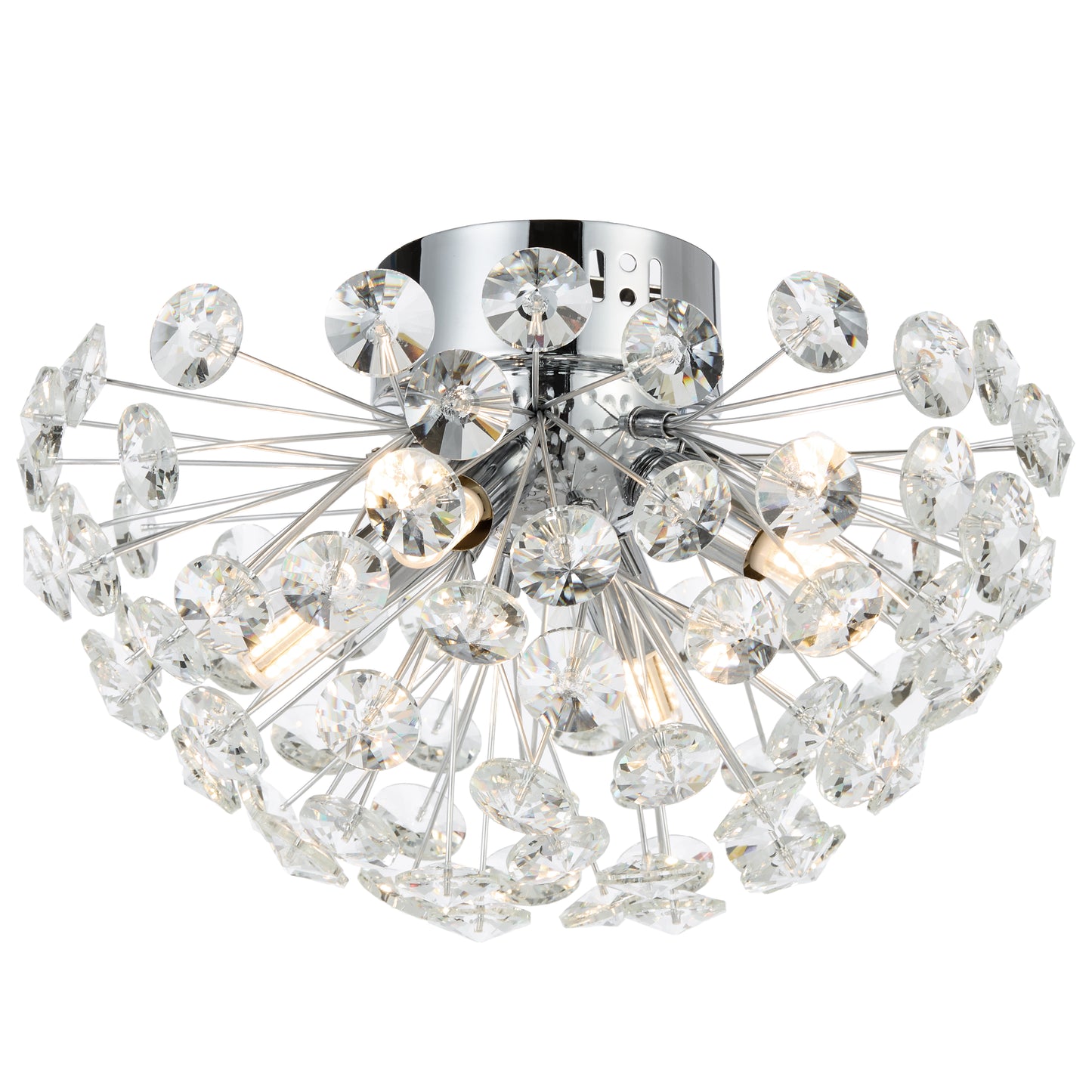 TFS 4LT CTC 4x6wG9max D:300 H:190 CRYSTAL H:110 CHROME / CLEAR