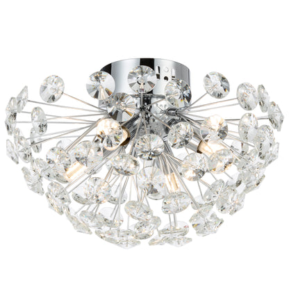 TFS 4LT CTC 4x6wG9max D:300 H:190 CRYSTAL H:110 CHROME / CLEAR