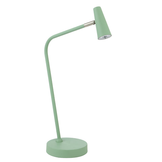TFS TABLE LAMP 3wLED 3000K 3 STEP TOUCH SWITCH DIM 368Lm 140x310x490 GREEN