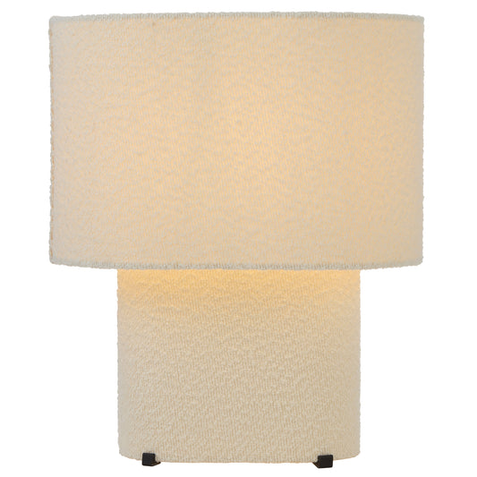 Coimbra TFS TABLE LAMP 25wE27max L350 W250 H425 INLINE SWT IVORY / IVORY