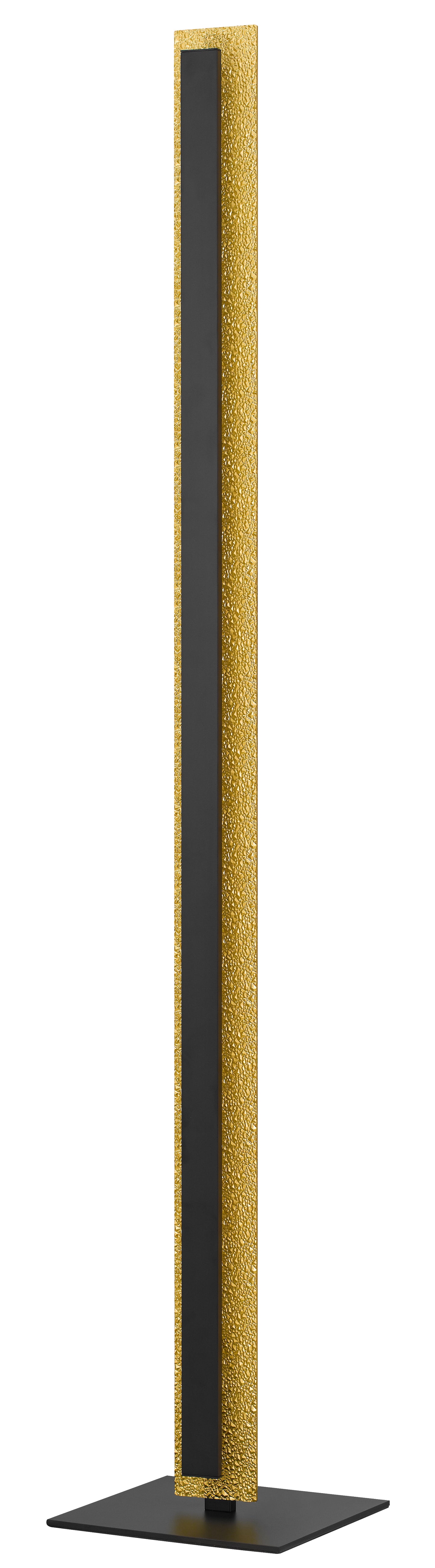 TFS FLOOR LAMP 30W LED DIM H:1320 D:230 GOLD ACRYLIC 3000K 2400Lm
