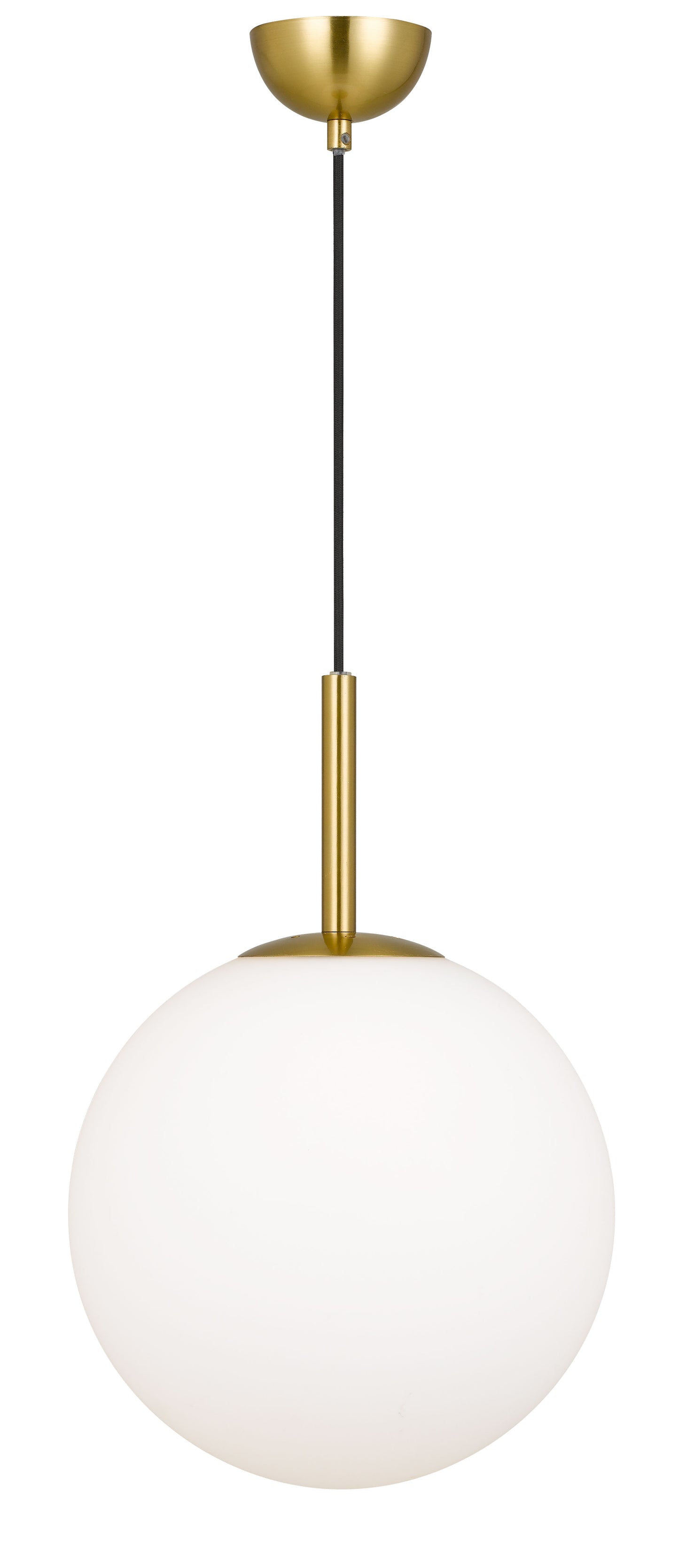 TFS 12 PENDANT 25w E27 D:300 CAB:2m ANTI GOLD / OPAL MATT