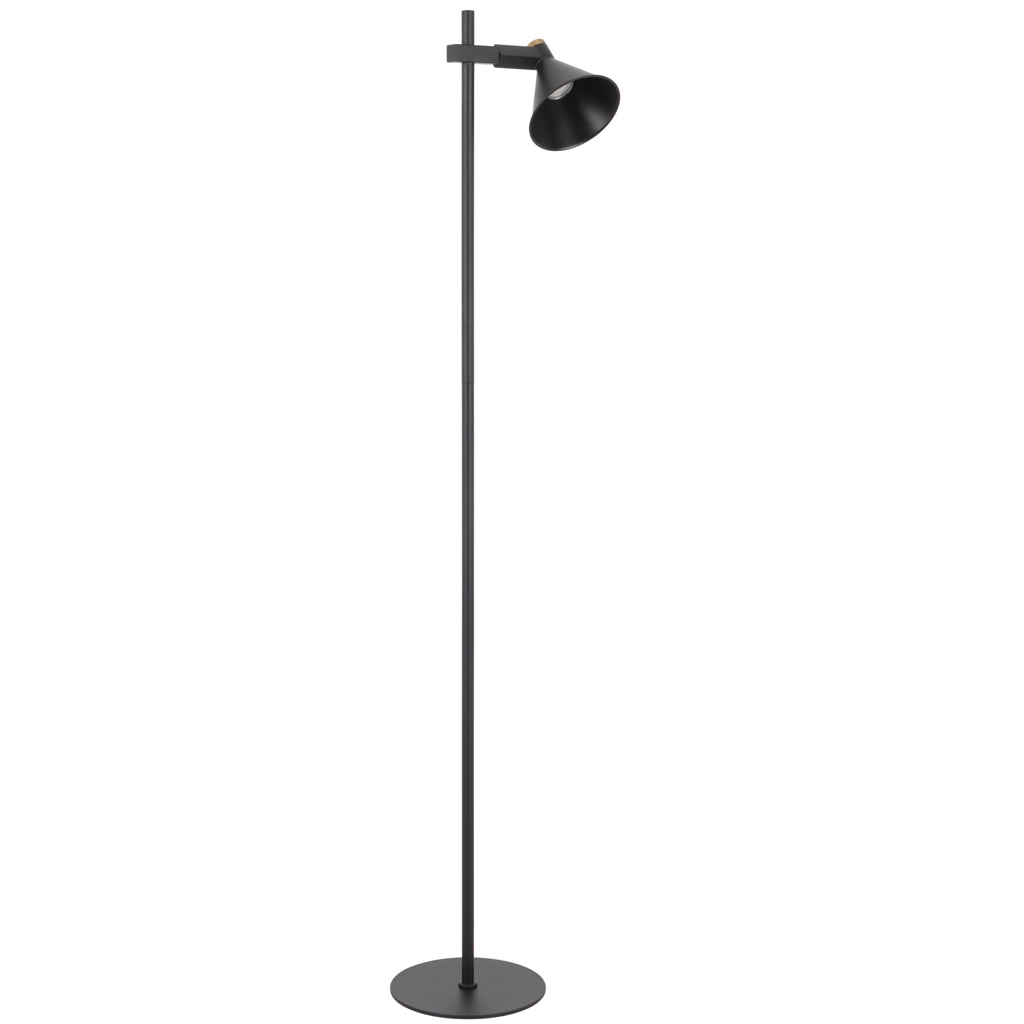 Vitastone TFS FLOOR LAMP 6wGU10max L245 W240 H1500 FOOT SWT / BLACK SAND