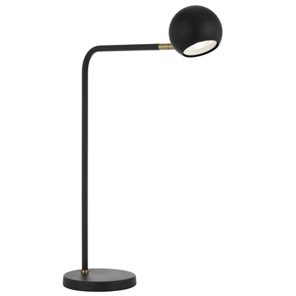 TFS TABLE LAMP 6wGU10max L410 W150 H540 HEAD 100 BLACK SAND
