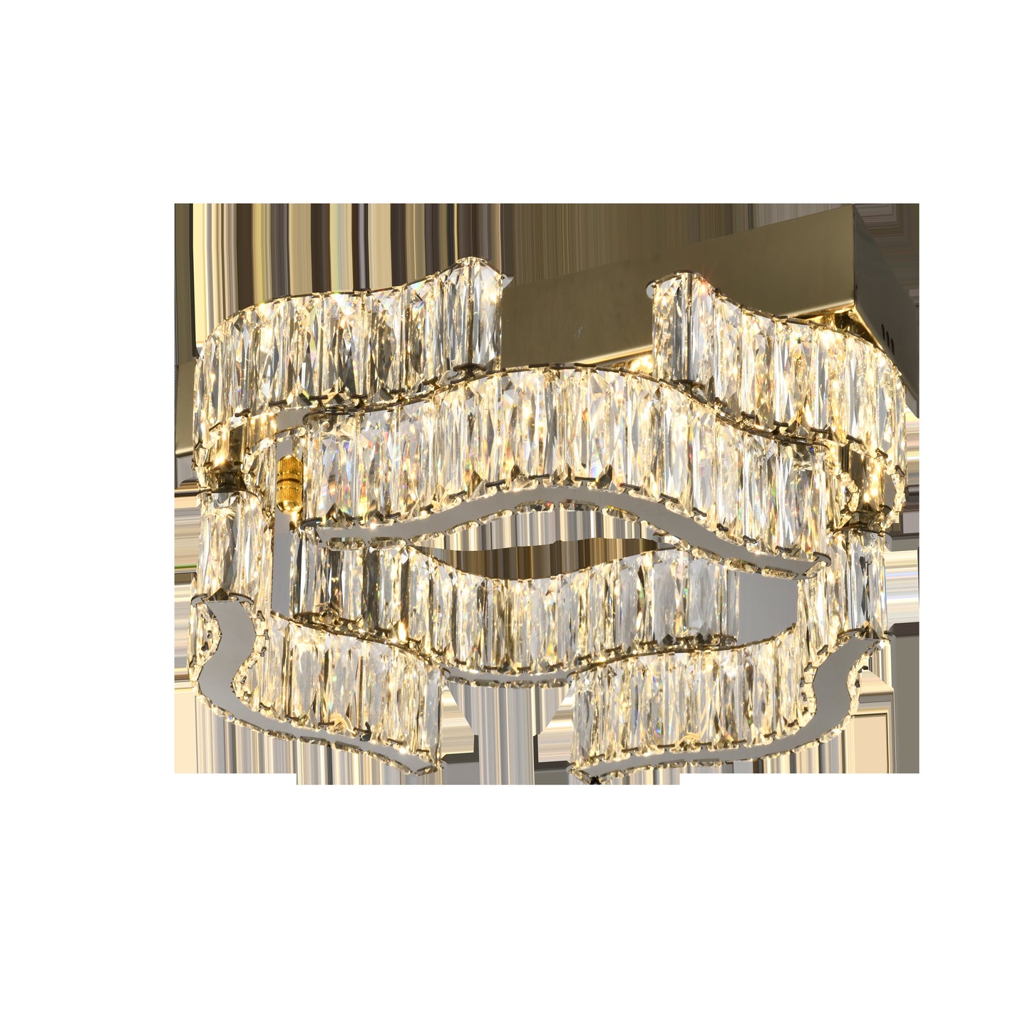 TFS CTC 40CM 3CCT 28wLED 2800Lm DIM W/REMOTE 3300K-4200K-6500K GOLD
