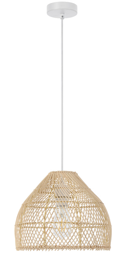 TFS 30 PENDANT 25wE27max D300 H230 cab1.5m NATURAL RATTAN