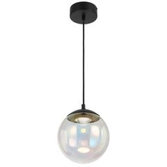 TFS 20 PENDANT 6wLED 3000K 235Lm DIM D200 H230 cab.2m BLACK MATT/ RAINBOW