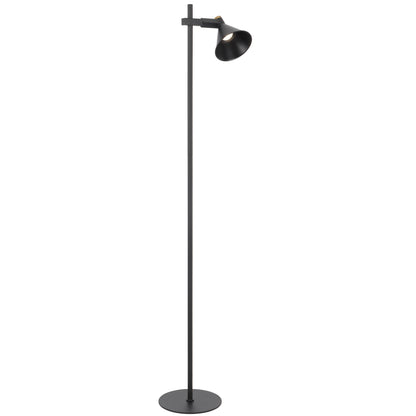 Vitastone TFS FLOOR LAMP 6wGU10max L245 W240 H1500 FOOT SWT / BLACK SAND