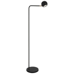 TFS FLOOR LAMP 6wGU10max L420 W220 H1220 HEAD D:100 BLACK SAND