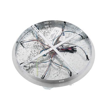 TFS CTC 44wLED 4000K D550 H220 DIM+RGB BY RMTE 3600LM CHROME/CRYSTAL