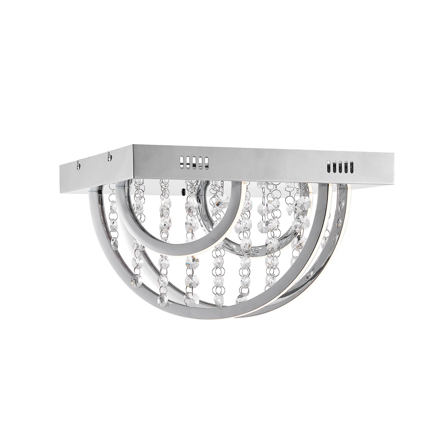 TFS CTC 16wLED 4000K L350 W350 H220 DIM+RGB BY RMTE 720LM CHROME/CRYSTAL