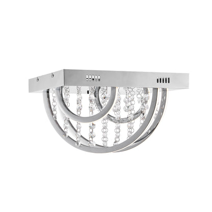 TFS CTC 16wLED 4000K L350 W350 H220 DIM+RGB BY RMTE 720LM CHROME/CRYSTAL