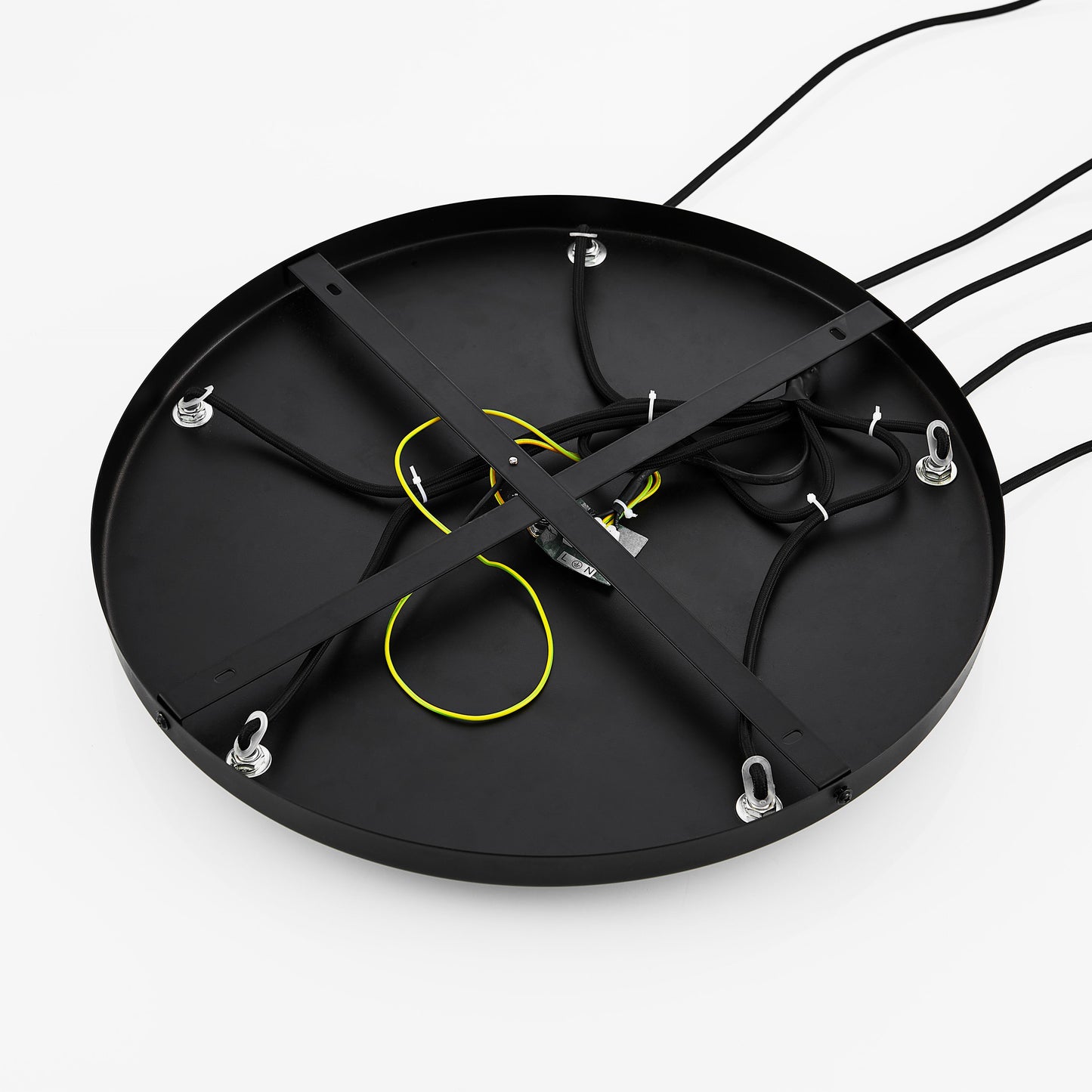 TFS 5 LT PENDANT 5x25wE27max D610 H200 cab 3m BLACK MATT / SMOKE