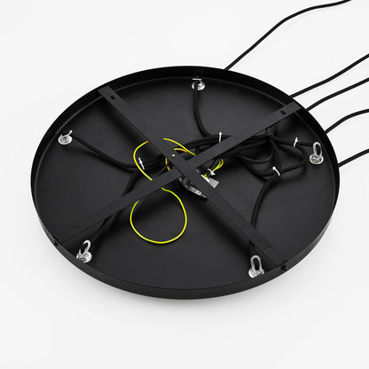 TFS 5 LT PENDANT 5x25wE27max D610 H200 cab 3m BLACK MATT / SMOKE