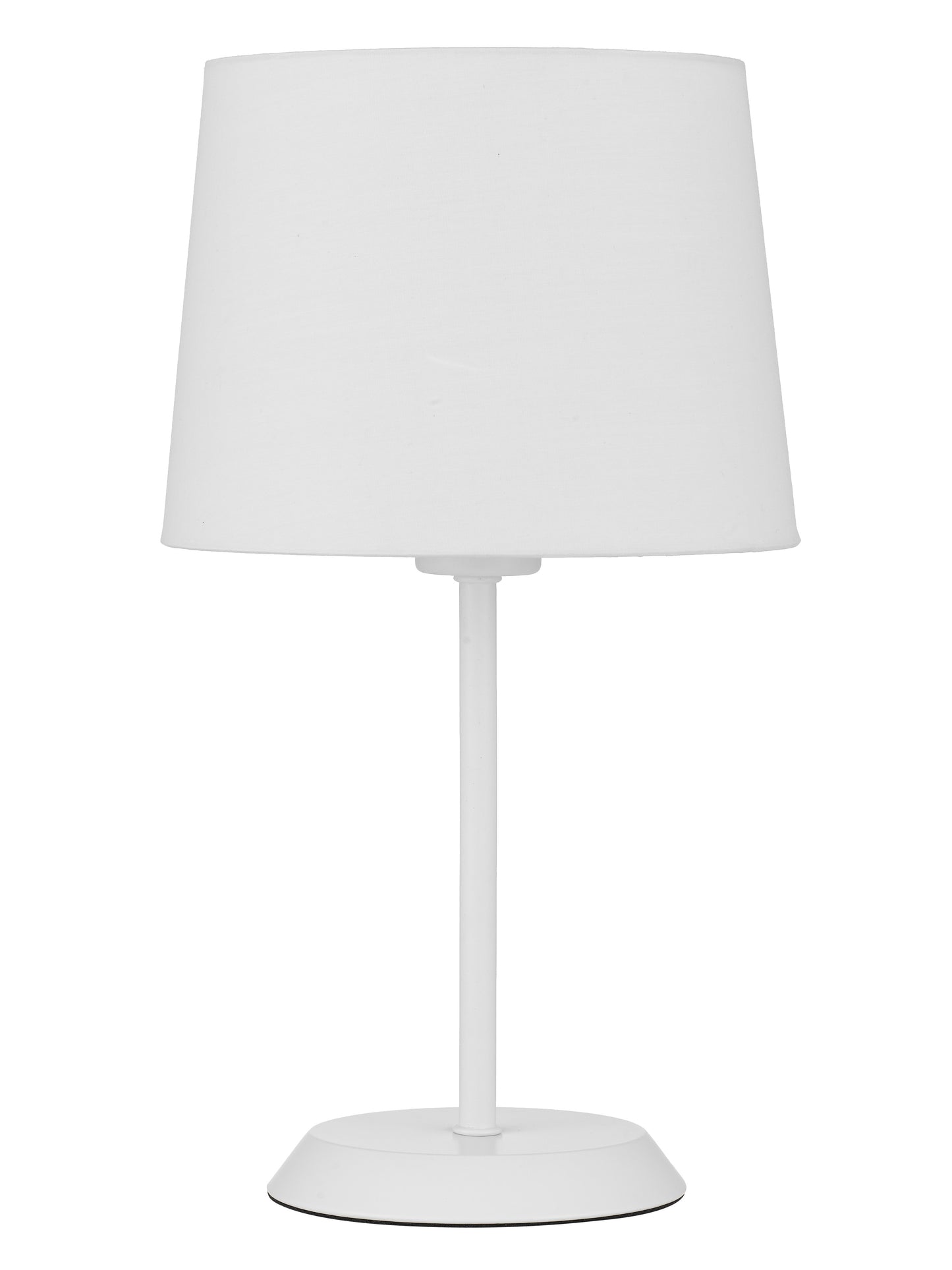 TFS TABLE LAMP 25wE27max H:400 D:225 WHITE/WHITE Inline Switch