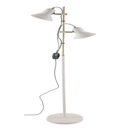 TFS 2 FLOOR LAMP 2*6wGU10 max H1530 D230 WHITE / AB