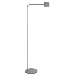 TFS FLOOR LAMP 6wGU10max L420 W220 H1220 HEAD D:100 GREY SAND
