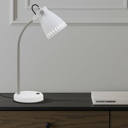 TFS TABLE LAMP 25wE27 max H540 D150 WHITE / NK