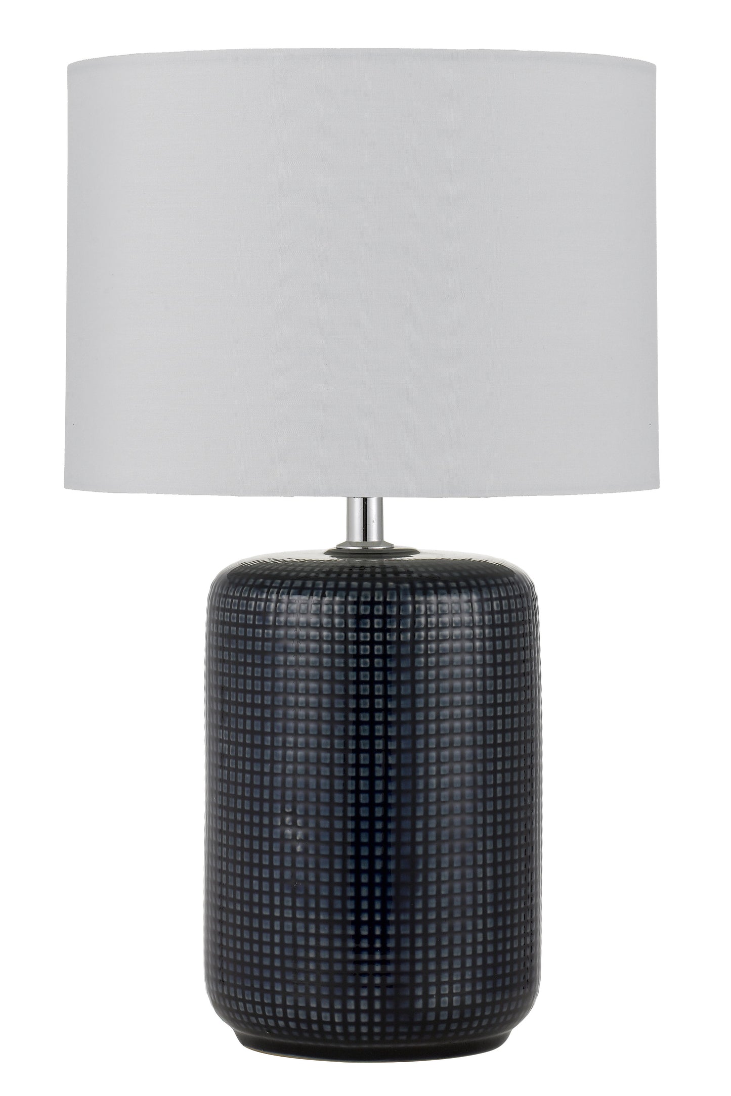 TFS CERAMIC TABLE LAMP 25wE27max H:390 D:240 BLUE/WHITE