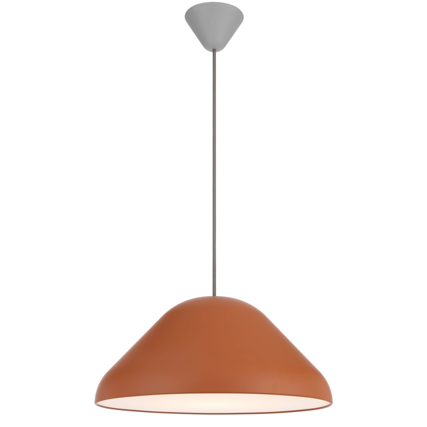 TFS 44CM PENDANT 25wE27max D440 H195 CAB 2M ORANGE SATIN