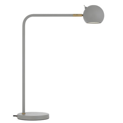 TFS TABLE LAMP 6wGU10max L410 W150 H540 HEAD 100 GREY SAND