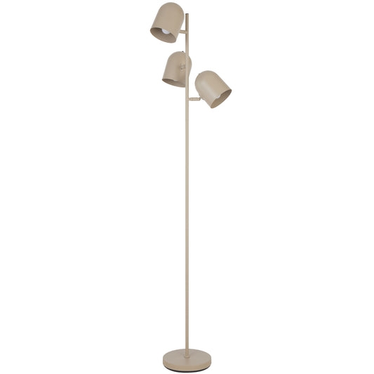 Livorno TFS FLOOR LAMP 3x25wE14max D375 H1650 switch on head TAUPE SATIN RAL1019