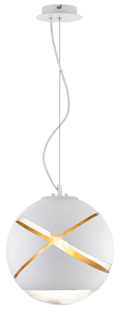 TFS 30 PENDANT 25wE27max D 300 WHITE GOLD Cab:2m