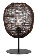 TFS 30 TABLE LAMP 25wE27max D300 H505 (2 parts) BLACK Base / BROWN Shade