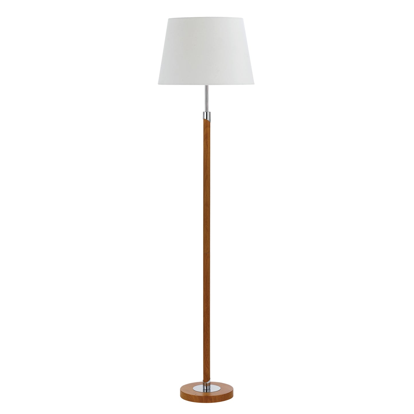 TFS FLOOR LAMP 25wE27 D:400 H:1600 TEAK PAINTED/ WHITE - LIGHT